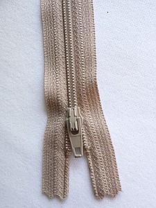 BeigeYKKZipper 22